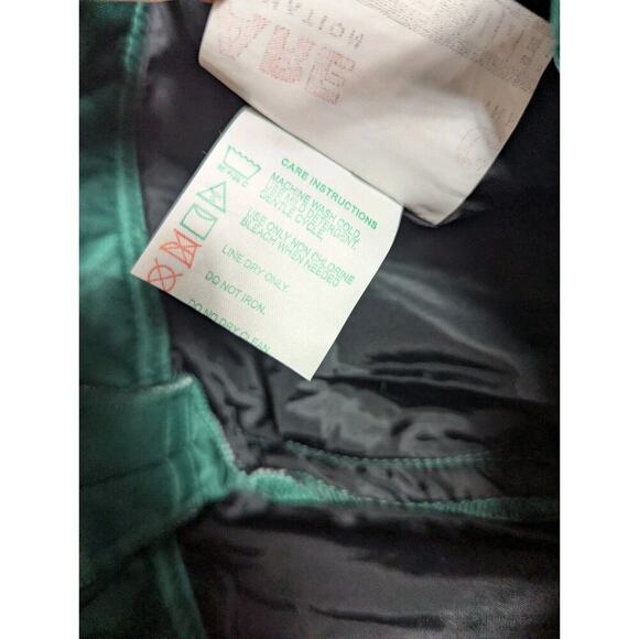 Obermeyer Stiletto T Thermolite Insulated Ski Pants Retro Green Size 10 Tall - Picture 13 of 14